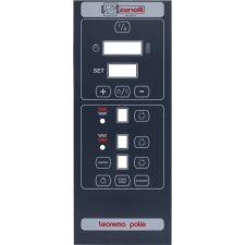 ZANOLLI LEMEZ NYOMÓGOMBOS PANEL DIGIT. 325x130 mm kisháztartási gépek kiegészítői