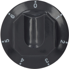 Zanussi FEKETE GOMB ø 70 mm 0-1-2-3-4-5-6 beépíthető gépek kiegészítői