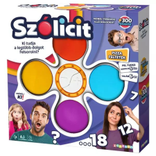 Zanzoon Szólicit interaktív társasjáték kreatív és készségfejlesztő