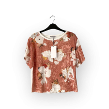 Zara két anyagú női felső - S (ÚJ) blúz