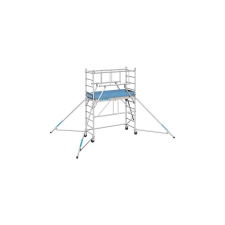  Zarges PaxTower S-PLUS 1T gurulóállvány,  (Munkamagasság: 3,55m) létra és állvány