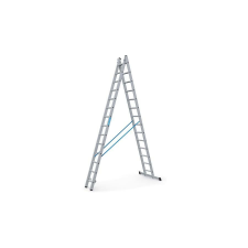  ZARGES Peremezett többcélú létra, kétrészes 2x14 fokos  Combimaster DX (Munkamagasság: 7,6m) létra és állvány