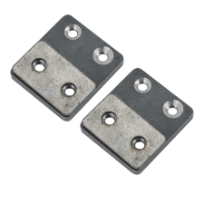 Zárpajzs süllyesztő szett alátéttel 25 mm DORCAS-EZH-25-S zár és alkatrészei