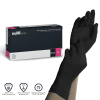 ZARYS EasyCare Black Nitril Prémium Gumikesztyű S