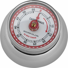 Zassenhaus 72303 Mechanikus Retro Acél konyhai időzítő - Szürke (72303) konyhai eszköz