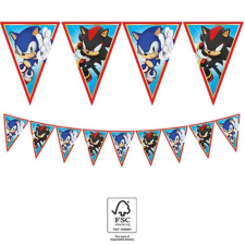 Zászlófüzér - Sonic a sündisznó party kellék