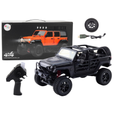  Zdalnie sterowane 4x4 terepjáró autó fekete távirányítós modell