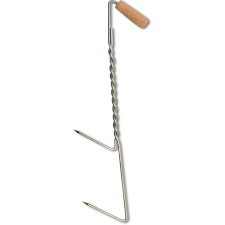 Zebco Double Spike With a Handle füstölő kampó 17cm 5db (6251010) horgászkiegészítő