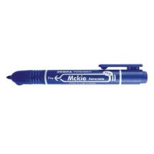 Zebra Alkoholos marker zebra mckie nyomógombos 1,3 mm kék 51062jp filctoll, marker