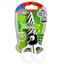 Zebra biztonsági műanyag gyerek olló - Colorino olló