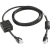 Zebra CBL-DC-381A1-01 tápkábel Fekete (Cable, DC power cord)