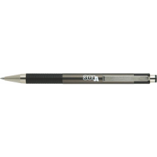 Zebra F310A Nyomógombos antracit golyóstoll - 0,24 mm/Kék (26341) toll