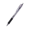  ZEBRA Golyóstoll, 0,21 mm, nyomógombos, ZEBRA "Tapli Clip ECO", fekete