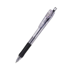 Zebra Golyóstoll, 0,21 mm, nyomógombos, ZEBRA &quot;Tapli Clip ECO&quot;, fekete toll