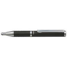 Zebra Golyóstoll, 0,24 mm, teleszkópos, metálfekete tolltest, ZEBRA "SL-F1", kék toll