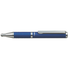 Zebra Golyóstoll, 0,24 mm, teleszkópos, metálkék tolltest, ZEBRA SL-F1, kék (TZ82402) toll
