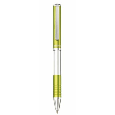 Zebra Golyóstoll, 0,24 mm, teleszkópos, tea zöld színű tolltest, ZEBRA "SL-F1", kék toll