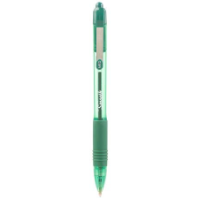 Zebra Golyóstoll, 0,27 mm, nyomógombos, ZEBRA "Z-Grip Smooth", zöld toll