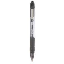 Zebra Golyóstoll, 0,27 mm, nyomógombos, ZEBRA "Z-Grip Smooth", fekete toll