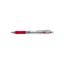 Zebra Golyóstoll 0,5mm, Zebra TApli clip Eco, írásszín piros toll