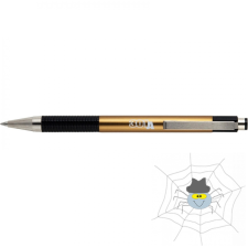 Zebra Golyóstoll 0,7mm metál pezsgő test, ZEBRA F301A kék toll