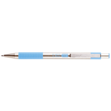 Zebra Golyóstoll 0,7mm, pasztell világoskék test, Zebra F-301, írásszín kék toll