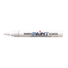 Zebra Lakkmarker, 3 mm, ZEBRA &quot;Paint marker&quot;, fehér filctoll, marker