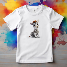  Zebra póló (Gyerek)(Karakterek) gyerek póló