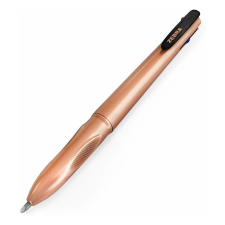 Zebra Smooth Rosegold színű nyomógombos Golyóstoll - 0,37 mm/ Négyszínű (81460) toll