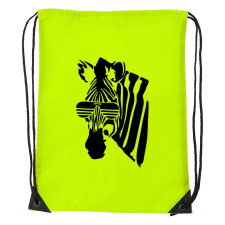  Zebra - Sport táska Sárga egyedi ajándék