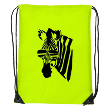 Zebra - Sport táska sárga tornazsák