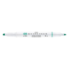 Zebra Szövegkiemelő kétvégű ZEBRA Mildliner fluorescent 1,4-4,0 mm kékeszöld