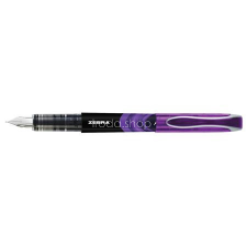 Zebra Töltőtoll, 0,6 mm, ZEBRA "Fountain pen", lila toll
