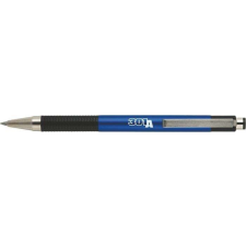 Zebra ZEBRA Golyóstoll, 0,24 mm, nyomógombos, kék tolltest, ZEBRA "F-301 A", kék toll
