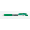  ZEBRA Zseléstoll, 0,37 mm, nyomógombos, ZEBRA "Sarasa Clip", zöld