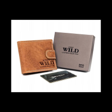 Zellia Férfi Bőr Pénztárca N0035L-Chm Világos Barna-Rfid Védelemmel-Kicsi Méret pénztárca