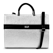  Zellia Női Kézi-Aktatáska Zv2101 Fekete-Ezüst – Crystal – kézitáska és bőrönd