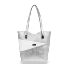  Zellia Női Merev Válltáska Zvn21013 Ezüst – Monaco-Csillámos-Diamond –