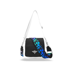 Zellia Női Oldaltáska 23101 - Next C. - Fehér-Fekete - Crown -