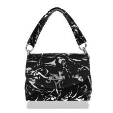  Zellia Női Oldaltáska 25101 Fekete – Leaf –