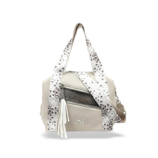 Zellia Női Válltáska 22167 - Next C. Peacock - Világos Beige-Bronz