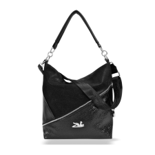  Zellia Női Válltáska 25193 Fekete – Rimini 2-Crystal 2  – kézitáska és bőrönd