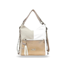 Zellia Női Válltáska/Hátizsáká Alakítható 23007 - Next C. Peacock - Beige - Fehér - Rosegold kézitáska és bőrönd
