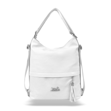  Zellia Női Válltáska/Hátizsáká Alakítható 24040 Fehér – Shiny –