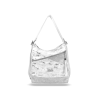 Zellia Női Válltáska/Hátizsáká Alakítható 24140 Ezüst - D2-Strus -