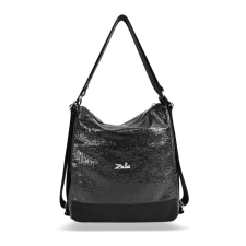  Zellia Női Válltáska/Hátizsáká Alakítható Zlb317 Fekete – Crystal 2- kézitáska és bőrönd