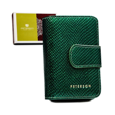 Zellia Peterson Női Bőr Pénztárca 425214-Dsl-6143 Green - Zöld pénztárca