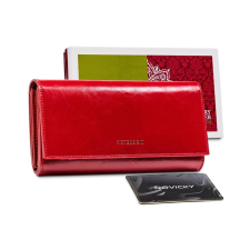Zellia Peterson Női Bőr Pénztárca Ptn Pl-403-1551 Red pénztárca