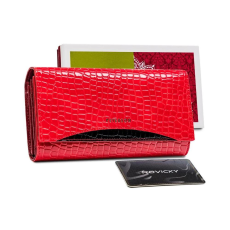 Zellia Peterson Női Bőr Pénztárcaptn Mc-490-2145 Red/Black