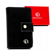 Zellia Rovicky Női Pénztárca Echo R-Por-02-V36-3501 Black - Fekete pénztárca